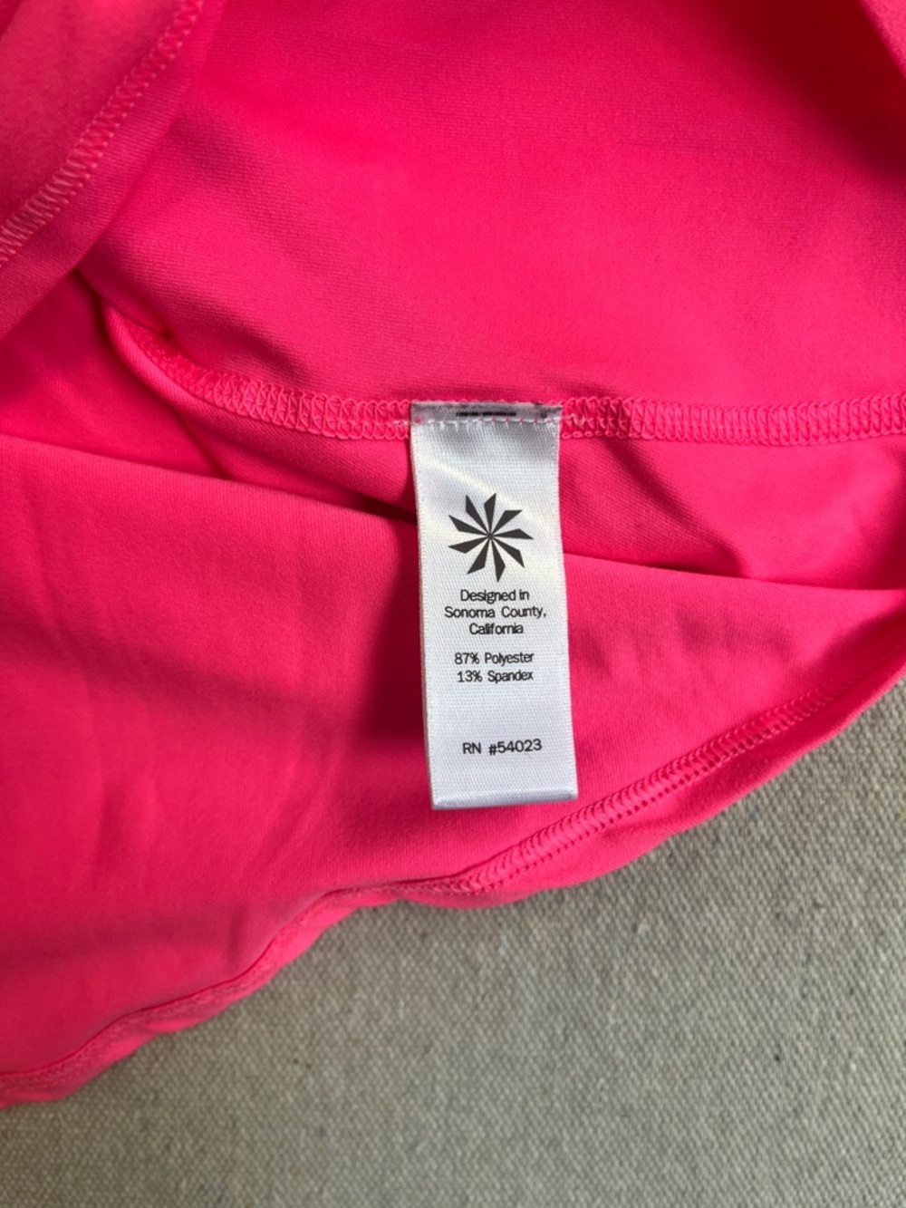 Athleta Neon Pink Racerback Performance Tank - Picture 9 of 12